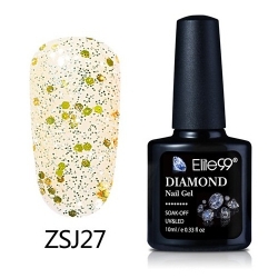 Гел Лак Диамантено Брокатен 10ml ZSJ27 - GC067 Elite99
